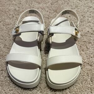 Girls Steve Madden Beige Sandals